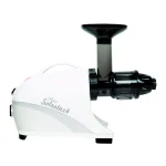 Tribest Solostar 4 Cold Press Juicer, 24 fl. oz. Horizontal Single Auger Juicer, White thumbnail 1