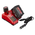 Milwaukee M12 and M18 Multi-Voltage Lithium-Ion Vehicle Battery Charger thumbnail 2