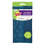 Scotch-Brite 11 in. x 11 in. Navy Blue 2-in-1 Scrubbing Dish Cloth thumbnail 1