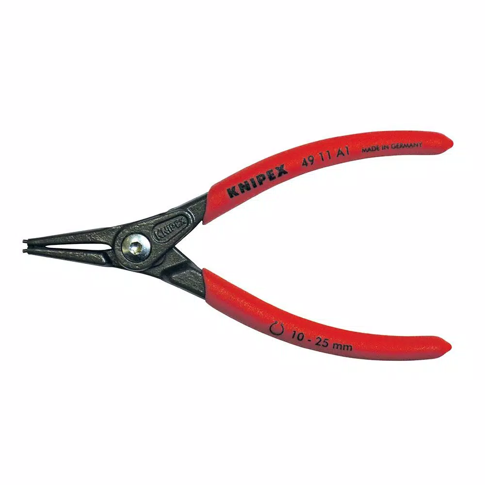 KNIPEX 4-Piece Precision Snap Ring Pliers Set with Tool Roll