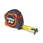 Lufkin Control 25 ft. Tape Measure, 10 ft. Standout, Yellow Clad Blade thumbnail 1
