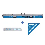 Empire True Blue 72 in. Digital Box Level Kit with 8 in. Magnetic Torpedo Level and 7 in. Rafter Square thumbnail 1