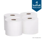 Georgia-Pacific SofPull White Premium High Capacity Center Pull Paper Towels, 560 Sheets per Roll, 4 Rolls thumbnail 2