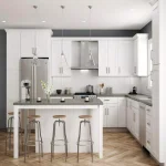 Hampton Bay Shaker Ready To Assemble 18 in. Wine Rack Kitchen Cabinet, Denver White thumbnail 3