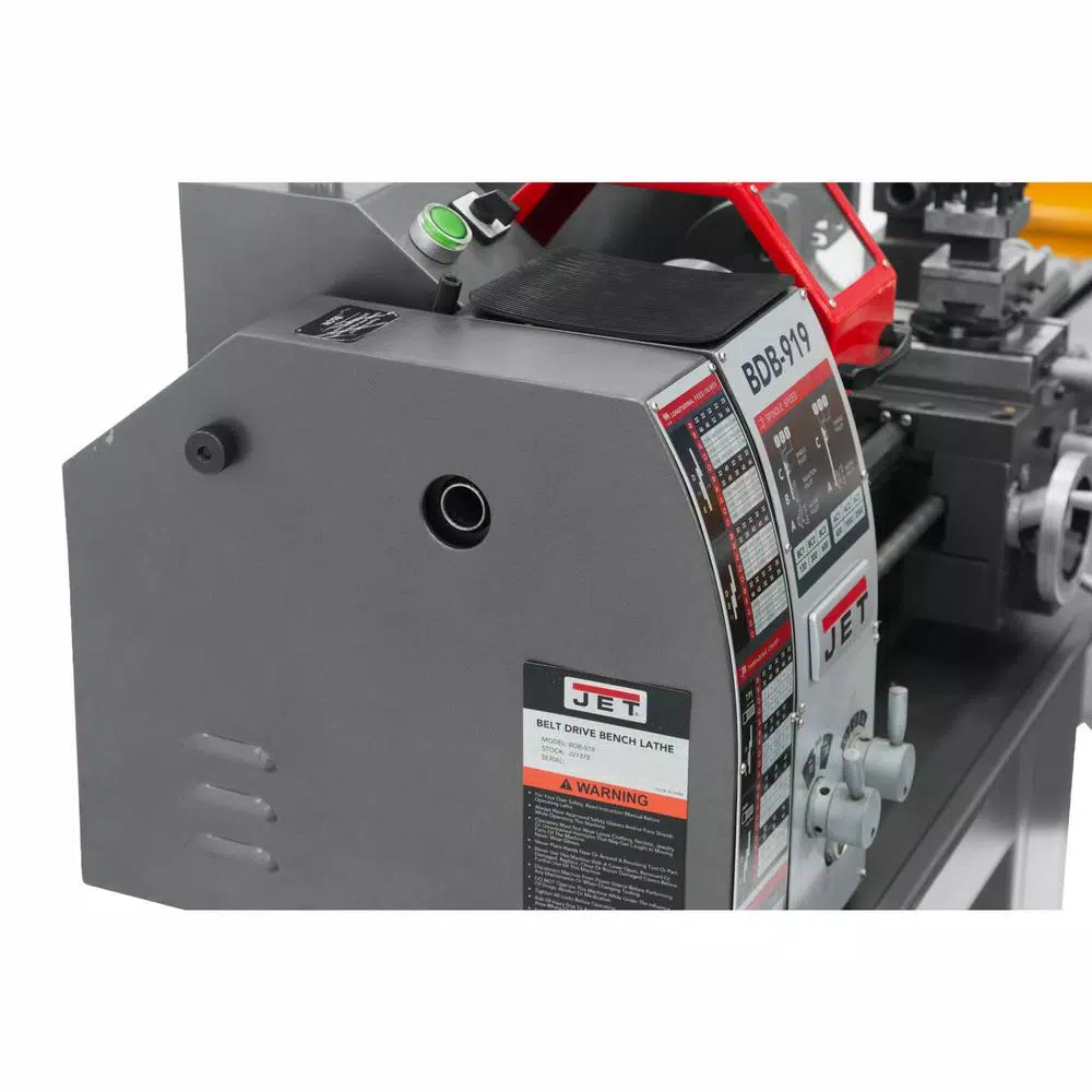 JET BDB-919 Belt Drive Bench Lathe, 3/4 HP
