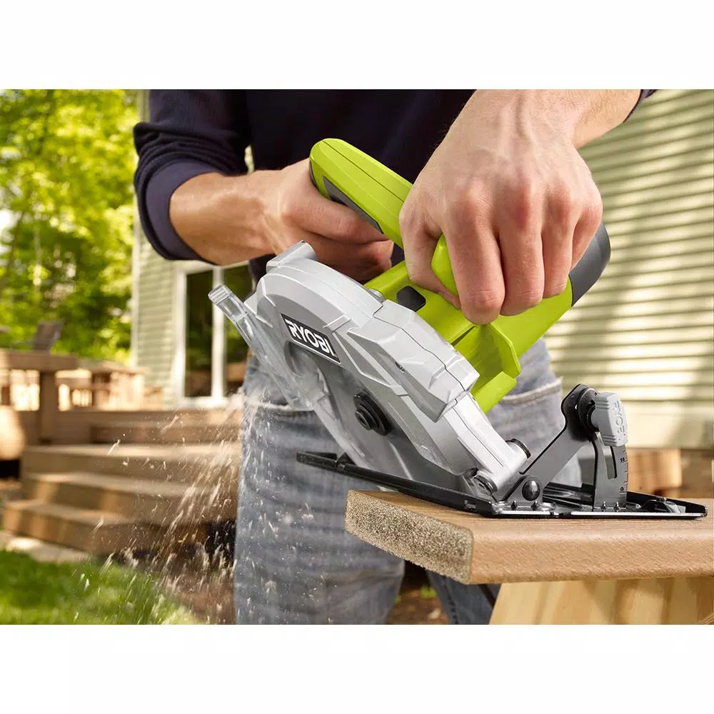 RYOBI 14 Amp 7-1/4 in. Circular Saw with EXACTLINE Laser Alignment System