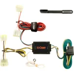 CURT Custom Vehicle-Trailer Wiring Harness, 4-Way Flat, for Toyota Pickup & Tacoma thumbnail 1