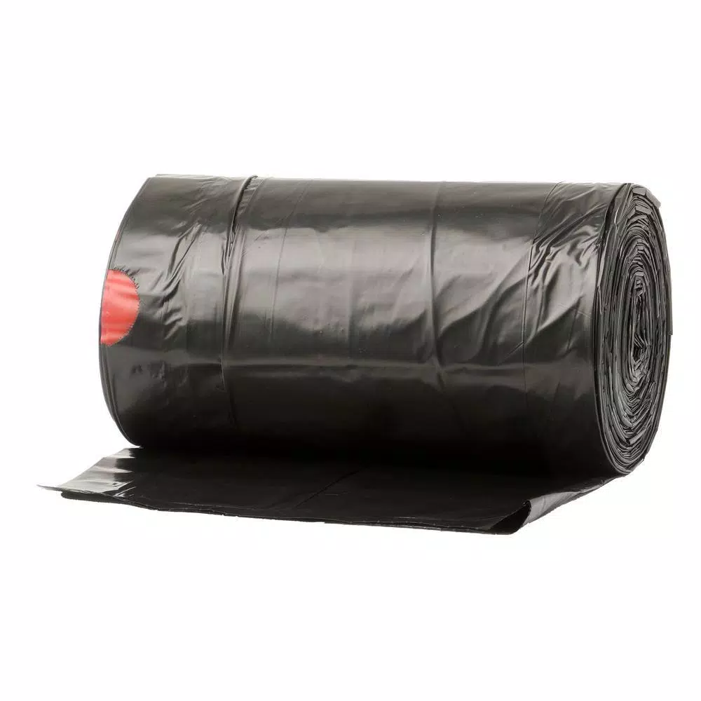 Ultrasac 33 Gallon Black Large Drawstring Trash Bags, Heavy Duty, 86-Count