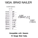 Husky 18-Gauge Engineered and Exotic Hardwood Flooring Nailer and Brad Nailer 2-Piece Combo Kit thumbnail 7