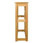 Catskill Craftsmen 36-Bottle Natural Yellow Birch Wood Floor Wine Rack with Storage Drawer thumbnail 2