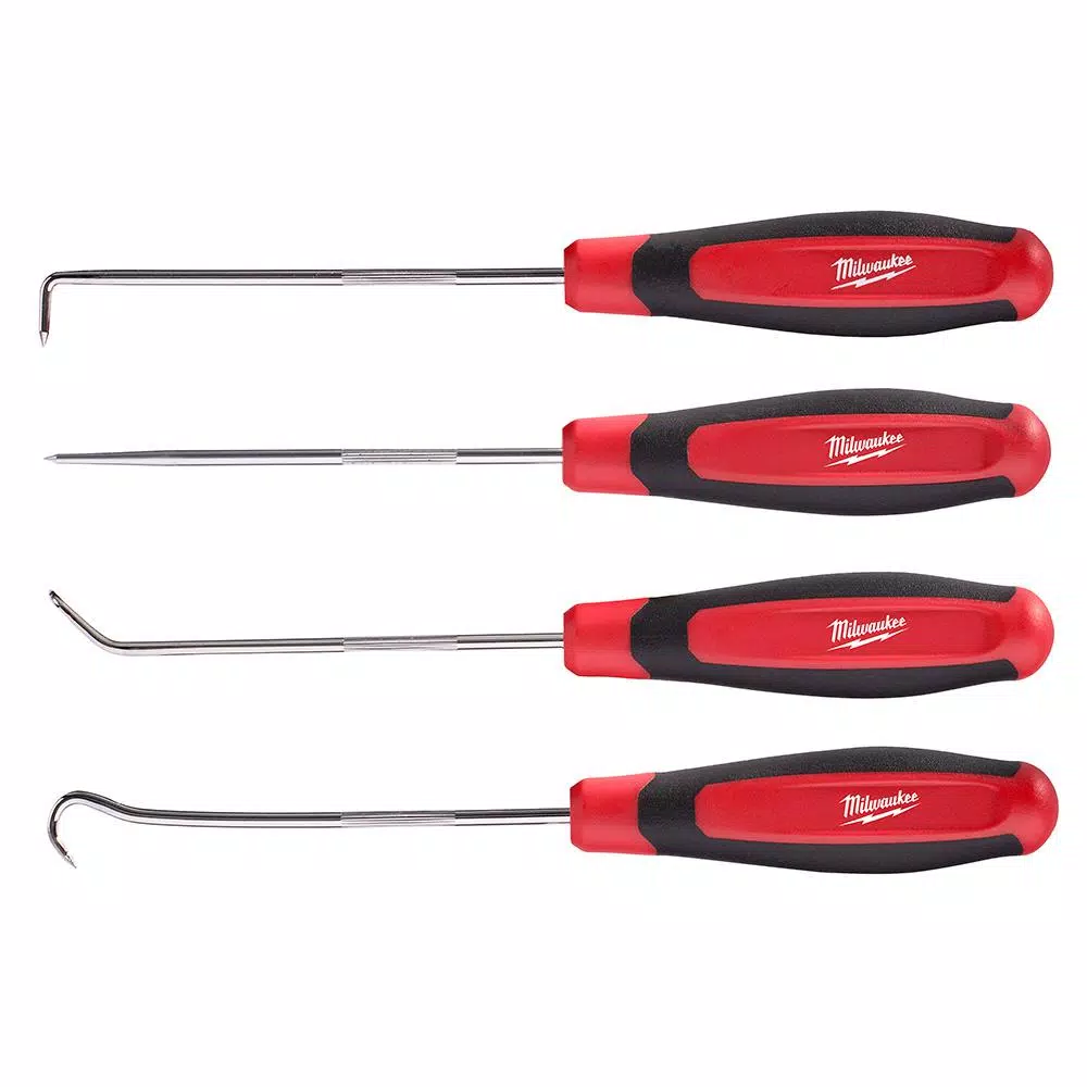 Milwaukee 14-Piece Mechanic Tool Set: Pry Bars, Hook & Pick, and Screwdriver Set