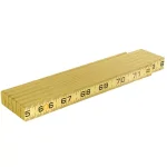Klein Tools 6 ft. Fiberglass Folding Rule, Inside Reading, Nylon Reinforced thumbnail 4