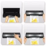 NutriChef Automatic Electric Vacuum Sealer with Reusable Bags and Roll Cutter thumbnail 8