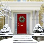 Fraser Hill Farm 24 in. Artificial Christmas Wreath with Ornaments and Frosted Pine Branches thumbnail 4