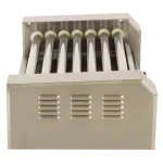 Funtime 187 sq. in. Stainless Steel Hot Dog Roller Grill, Dual Temperature Control thumbnail 5
