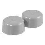 CURT 1.78" Bearing Protector Dust Covers, Gray Plastic (2-Pack) thumbnail 4