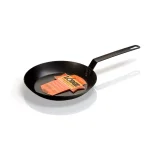 Lodge 10 in. Carbon Steel Skillet, Black Seasoned Heavy Duty Pan thumbnail 9