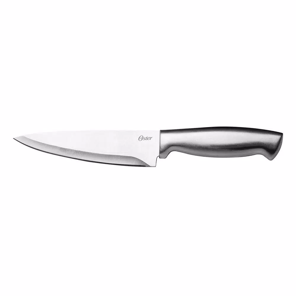 Oster Baldwyn 14-Piece Stainless Steel Knife Set with Hardwood Block