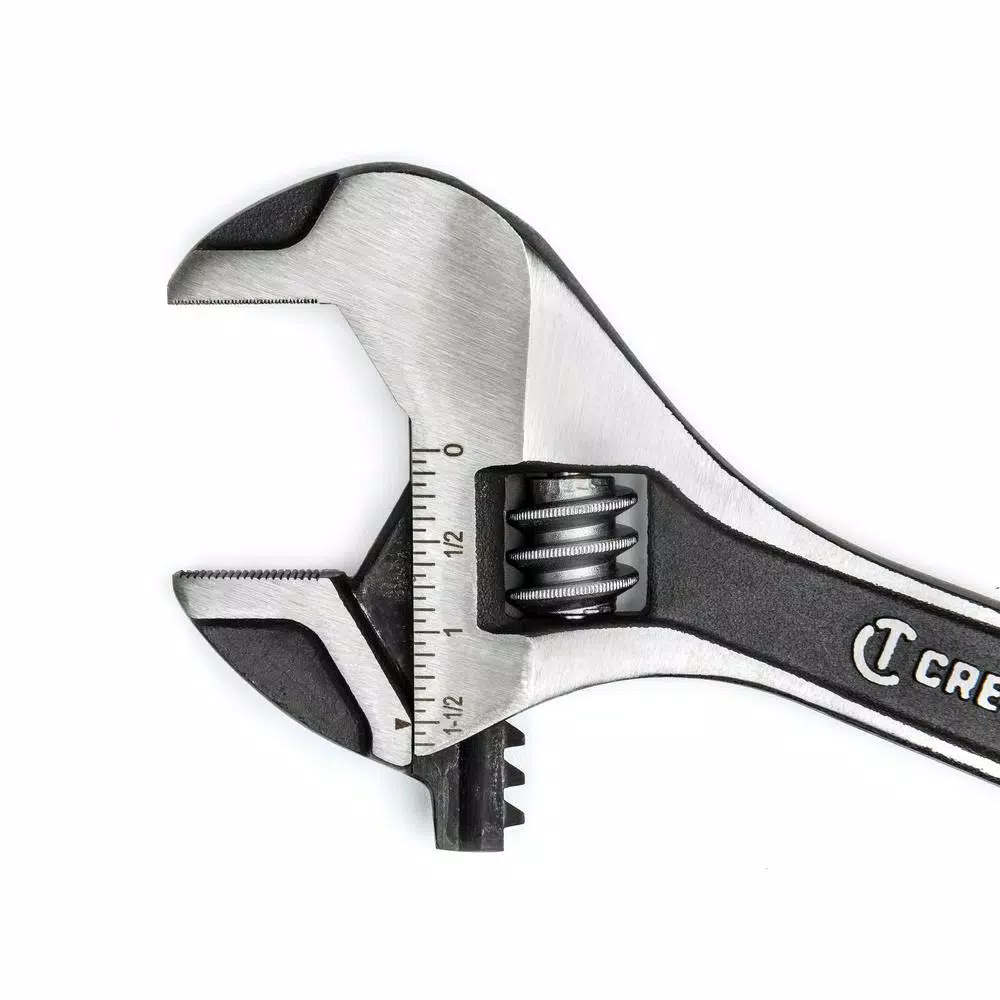 Crescent 4-Piece Adjustable Wrench Set, 6 in. and 10 in. Wide Jaw and Normal Jaw
