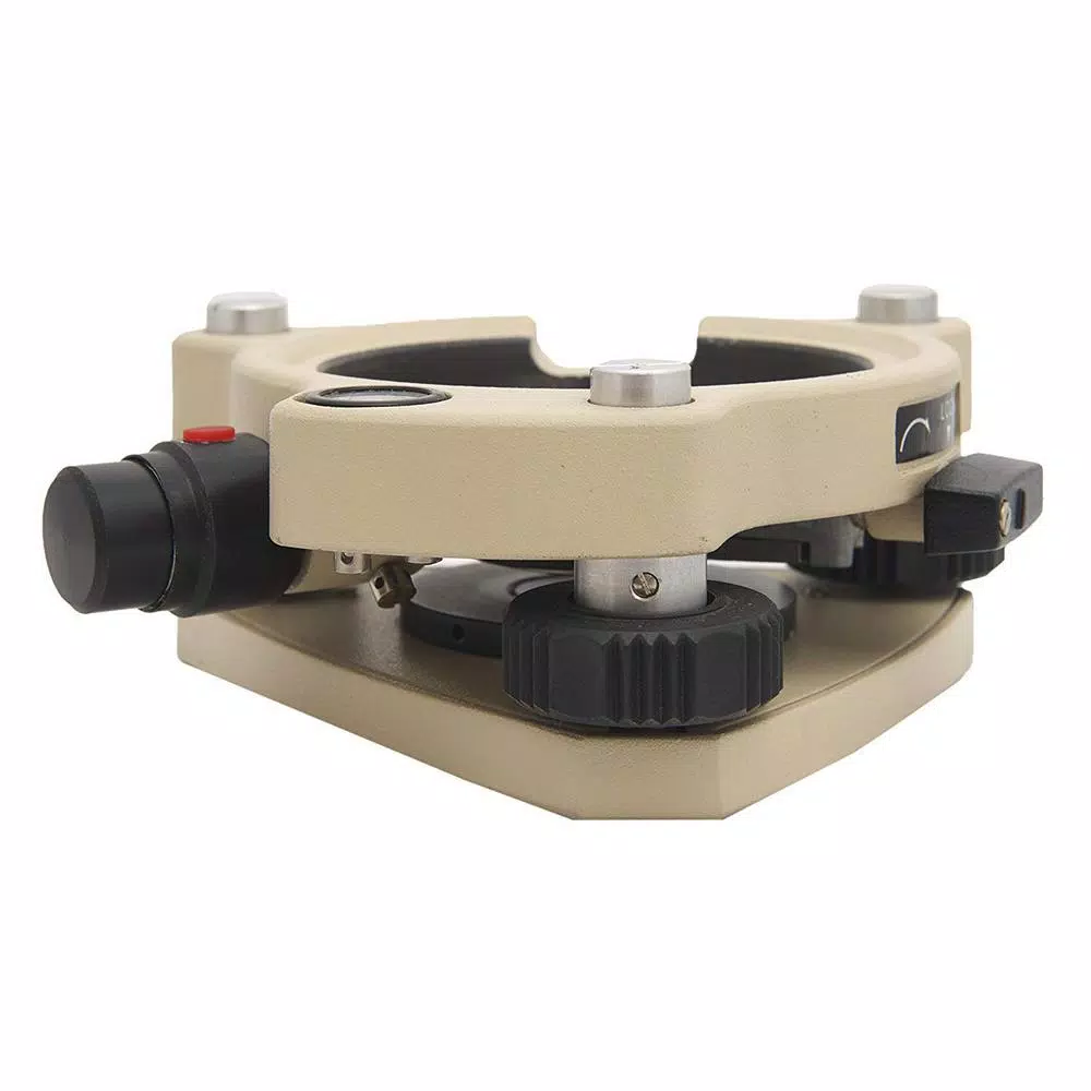 AdirPro Beige Tribrach with Laser Plummet and 3-Prong Forced Centering