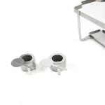 ALPHA Living 8 Qt. Stainless Steel Foldable Chafing Dish Buffet Set thumbnail 4