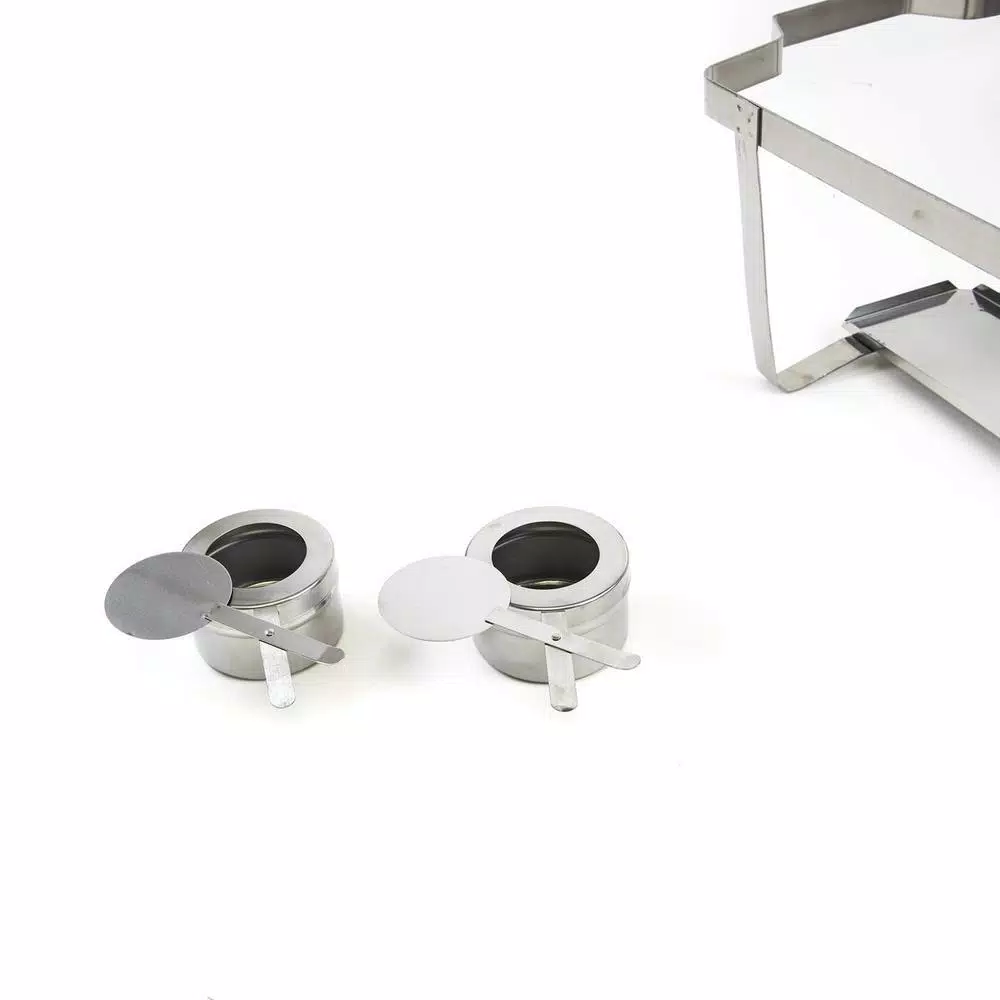 ALPHA Living 8 Qt. Stainless Steel Foldable Chafing Dish Buffet Set