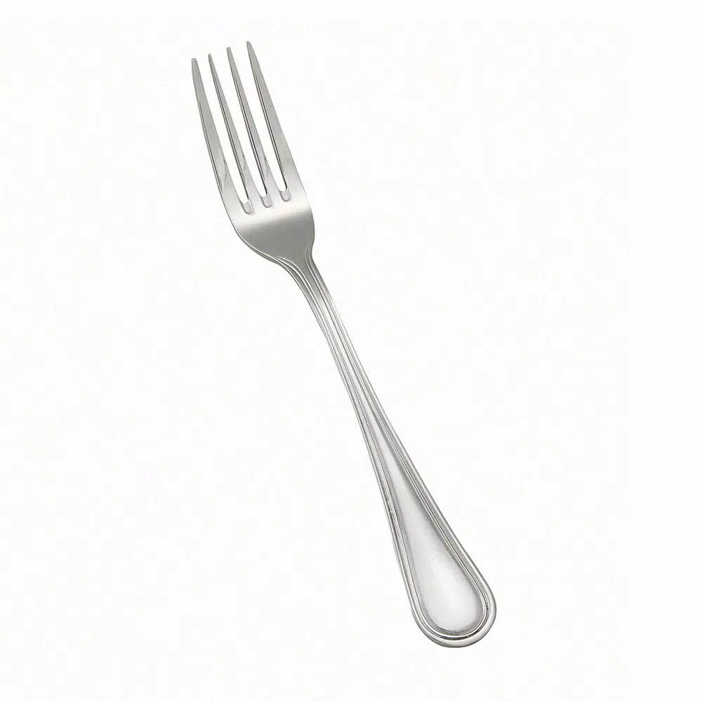 Winco 12-Piece Stainless Steel 18/0 Salad Fork Set with Mirror Finish