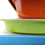 Unbranded Imbue Color Splash 3-Piece Bakeware Set, Carbon Steel with Ceramic Nonstick Interior thumbnail 3