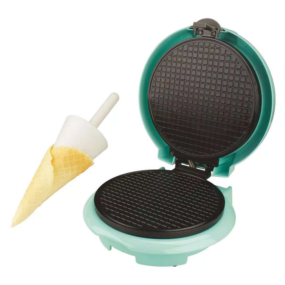 Brentwood Appliances TS-1405BL Waffle Cone Maker, 750W, Blue