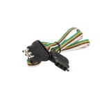 TowSmart 60 in. 4-Way Flat Trailer Electrical Connector with 18-Gauge Bonded Wire thumbnail 1