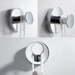 KRAUS Elie Chrome Bathroom Robe and Towel Hook thumbnail 3