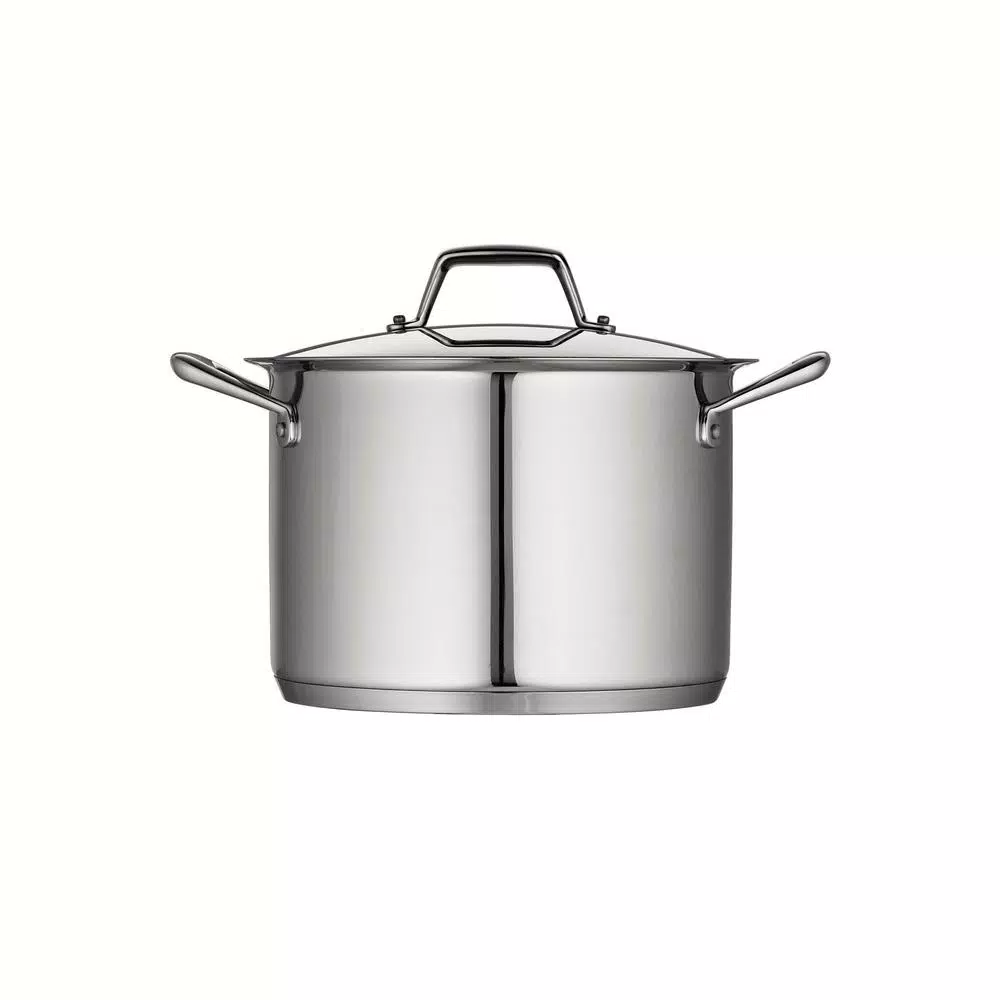 Tramontina Gourmet Prima 8 Qt. Stainless Steel Stock Pot with Lid
