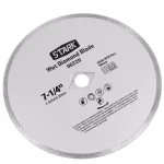 Stark 7-1/4 in. Continuous Rim Diamond Wet Saw Blade for Tile, Granite, and Marble thumbnail 1