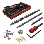 Milescraft PocketJig200 Complete Pocket Hole Kit with Jig, Bit, Screws and Drivers thumbnail 1