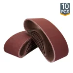 POWERTEC 180 Grit Aluminum Oxide Sanding Belts, 3 in. x 21 in. (10-Pack) thumbnail 1