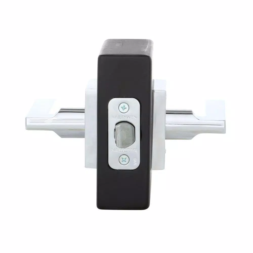 Baldwin Reserve Square Polished Chrome Universal Passage Door Lever