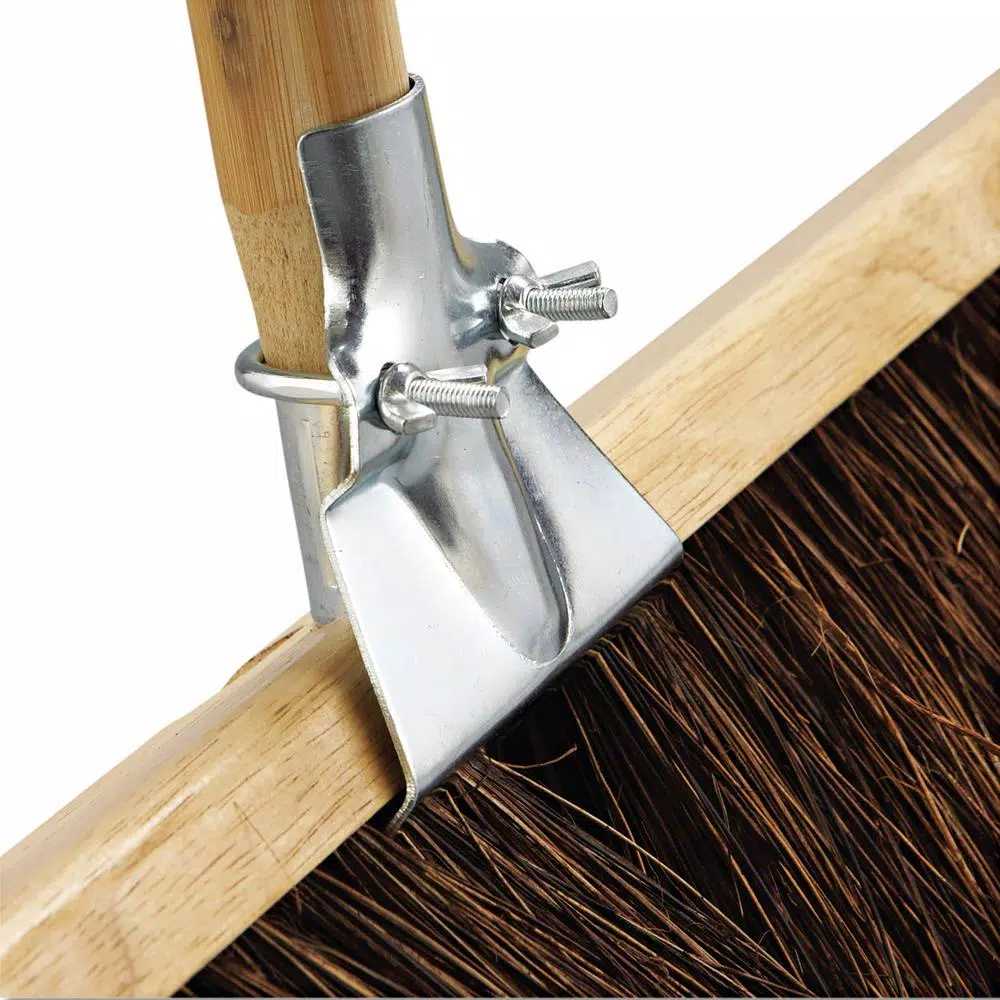 Boardwalk 36 in. Palmyra Bristle Floor Brush Head with Hardwood Block