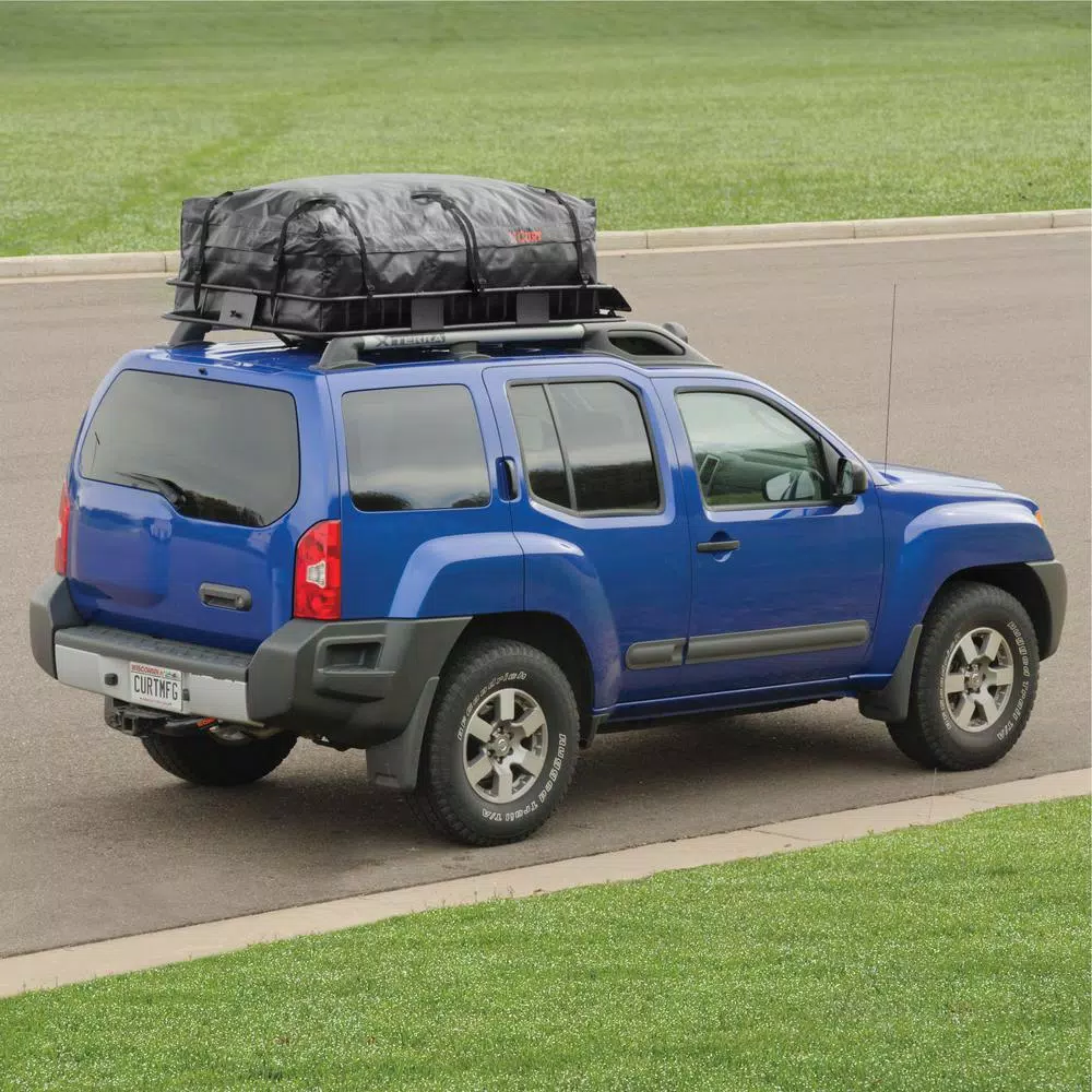 CURT Water Resistant Extended Rooftop Cargo Bag, 59" x 34" x 21"
