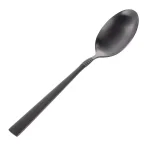 Megachef Cravat 20-Piece Matte Black Flatware Set, 18/10 Stainless Steel Silverware Service for 4 thumbnail 9