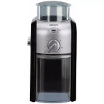 Krups GVX2 Black Stainless Steel Flat Burr Coffee Grinder, 17 Grind Settings thumbnail 1