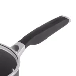 Calphalon Select 2.5 qt. Hard-Anodized Aluminum Nonstick Saucepan with Glass Lid, Black thumbnail 3