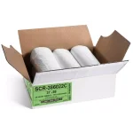 Unbranded Clear Source Reduction High Density Trash Bags, 55-60 Gallon, 0.67 Mil, 150 Count thumbnail 2