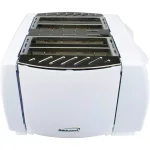 Brentwood Appliances TS-265 4-Slice White Toaster with Cool-Touch Exterior thumbnail 3