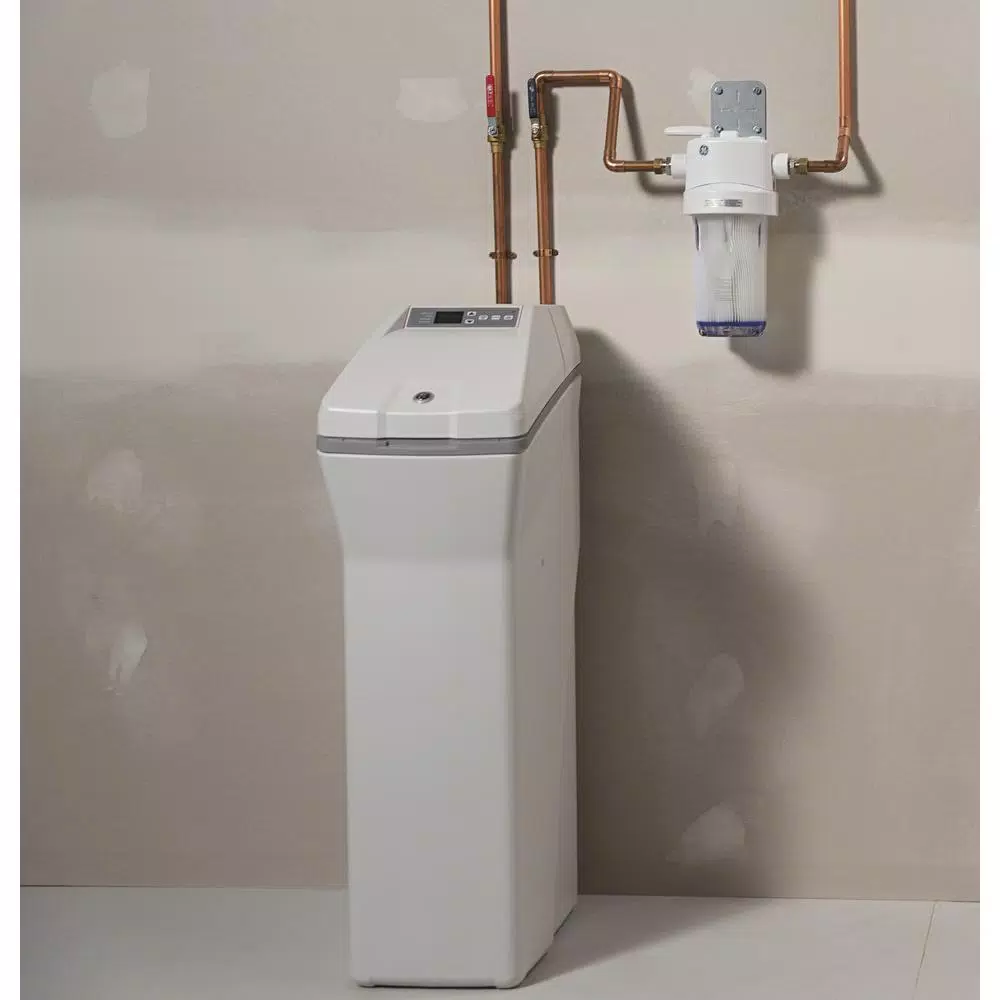 GE 40,200 Grain Water Softener System with SmartSoft Technology