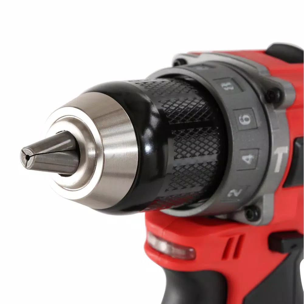 Milwaukee M12 FUEL 12V Brushless 1/2 in. Hammer Drill Kit with 4.0 Ah & 2.0 Ah Batteries and Case