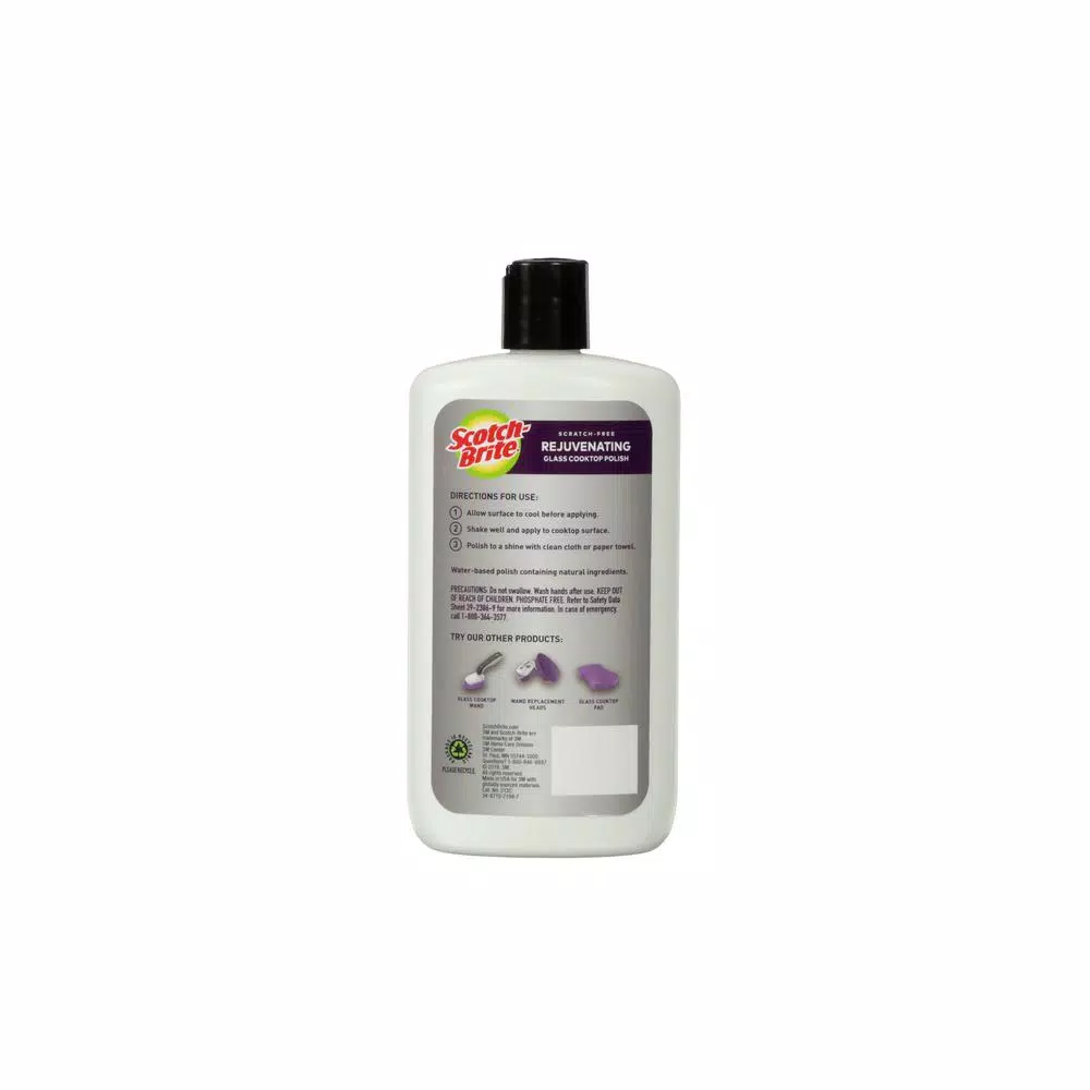 Scotch-Brite Scotch Brite Glass Cooktop Rejuvenator Polish, Scratch-Free, 12 oz (Case of 6)
