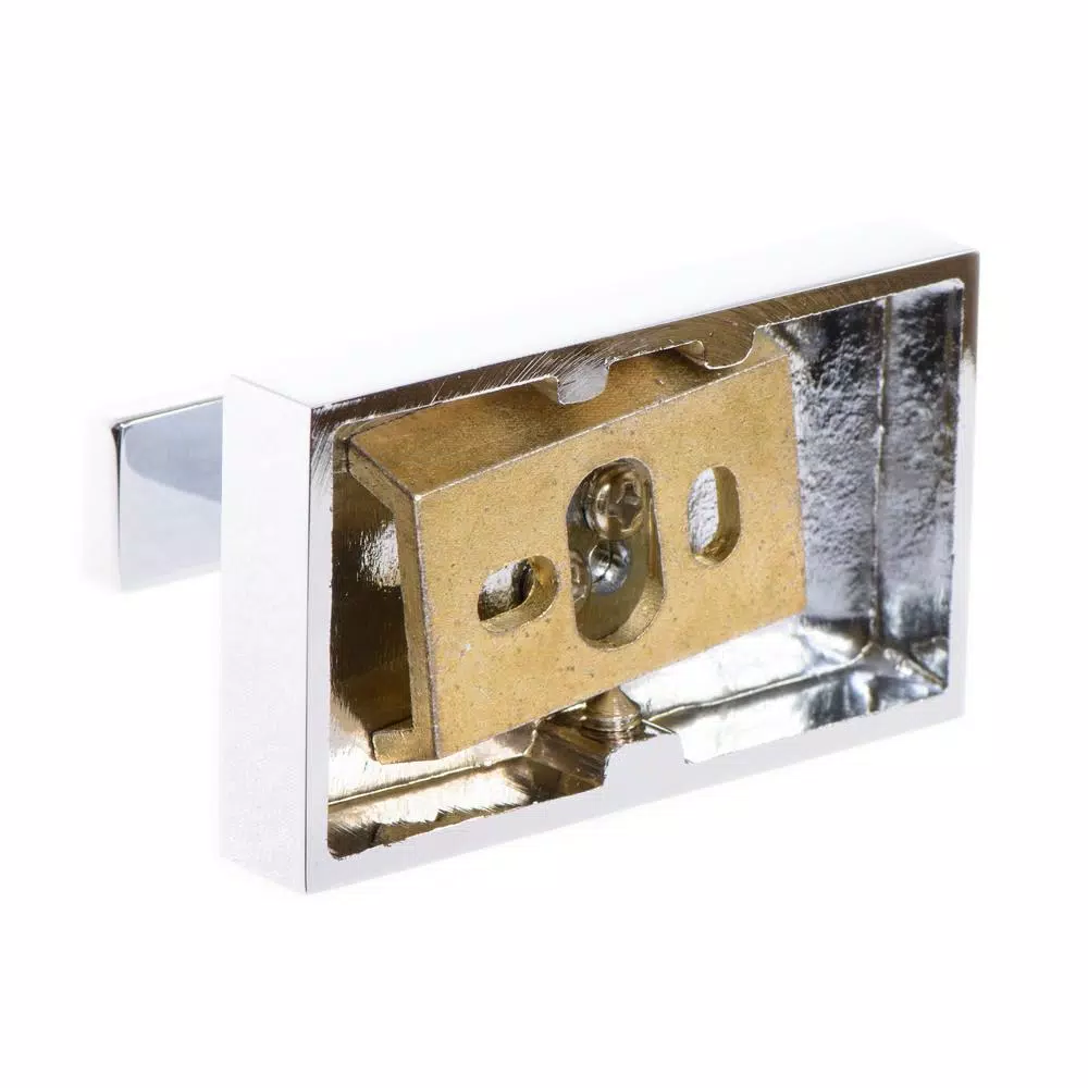 Italia Genoa Polished Chrome Towel Ring - Solid Brass Hand Towel Holder