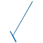 Carlisle Sparta 24 in. Rubber Single-Blade Floor Squeegee with 60 in. Fiberglass Handle thumbnail 1