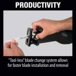Makita 18V LXT Cordless Reciprocating Saw & Oscillating Multi-Tool Combo Kit (Tool Only) thumbnail 6