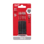 Milwaukee SHOCKWAVE Torx #10 3.5 in. Impact Duty Steel Screwdriver Bits, 5-Pack thumbnail 3